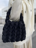 Crystal Velvet Woven Mailman Bag