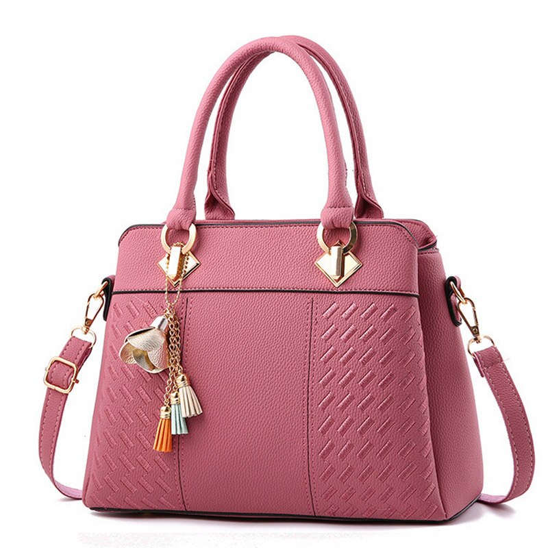 Classic Leather Shoulder Bag