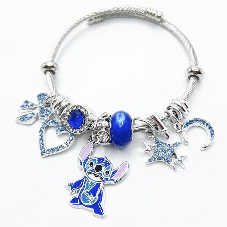 Stitch Cartoon Character Bracelet Wholesale