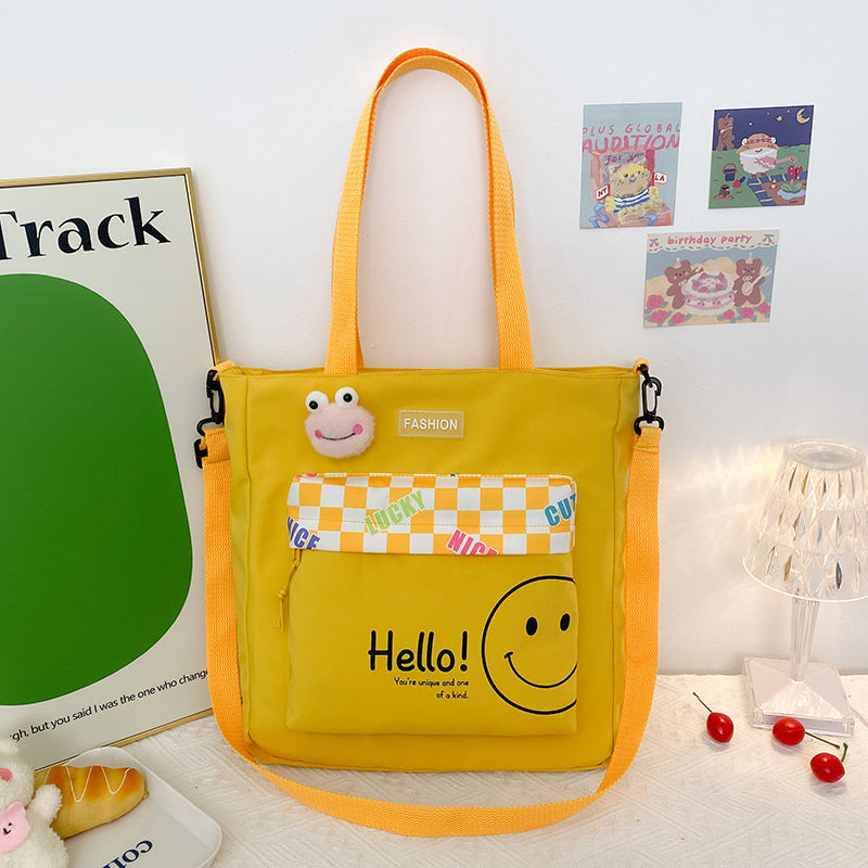 Cartoon Canvas Tote