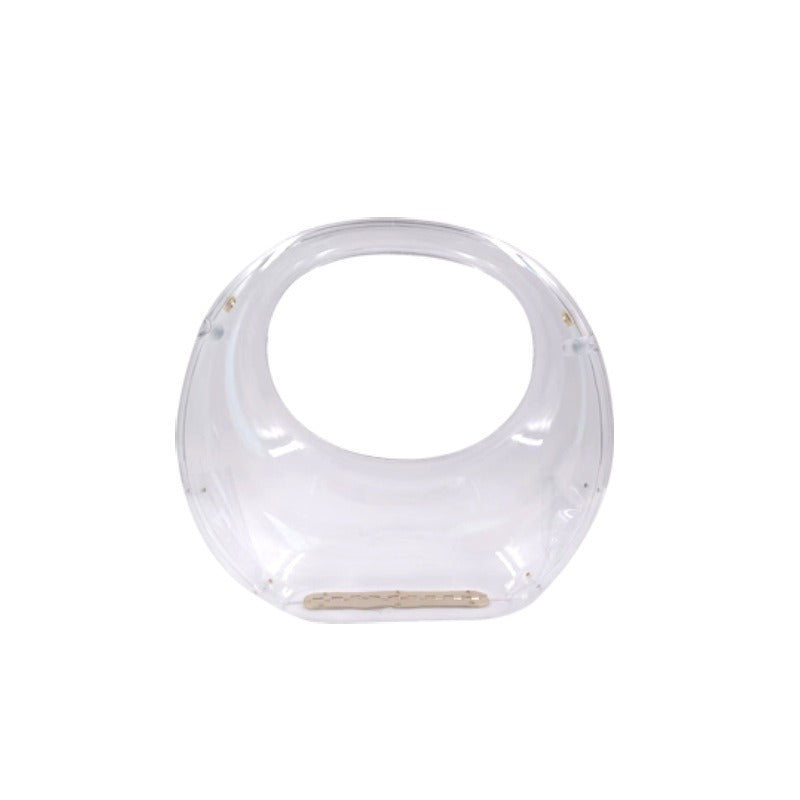 Crescent Acrylic Celebrity Evening Bag