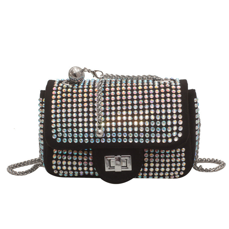 Diamond Chain Small Square Bag