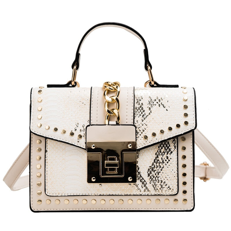 Alligator Chain Envelope Bag