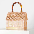 Acrylic House-Shaped Evening Clutch