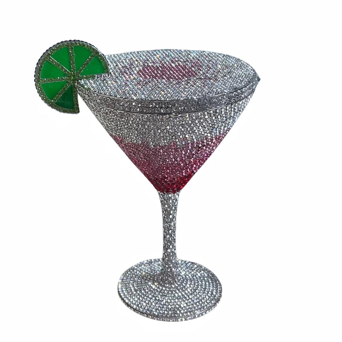 Diamond Studded Cocktail Cup Clutch