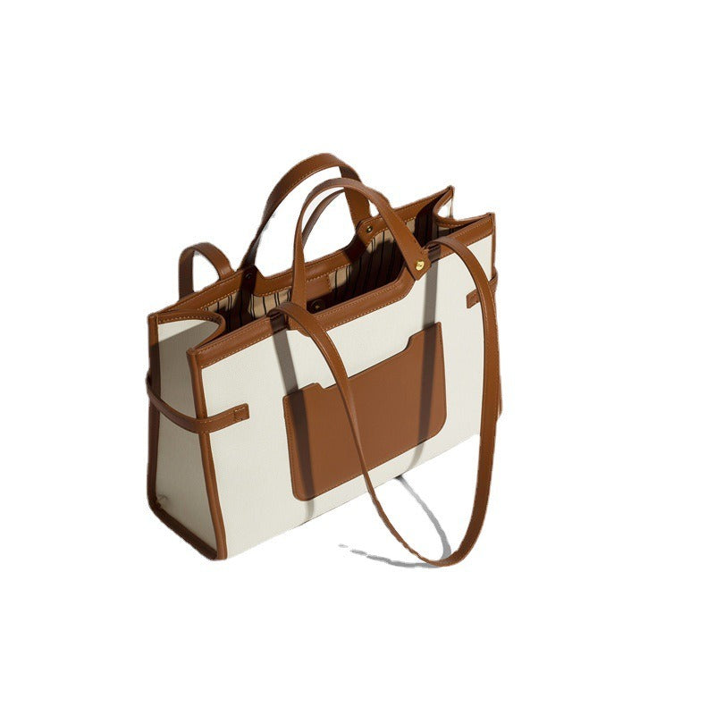 Large Capacity Canvas Commuter Tote