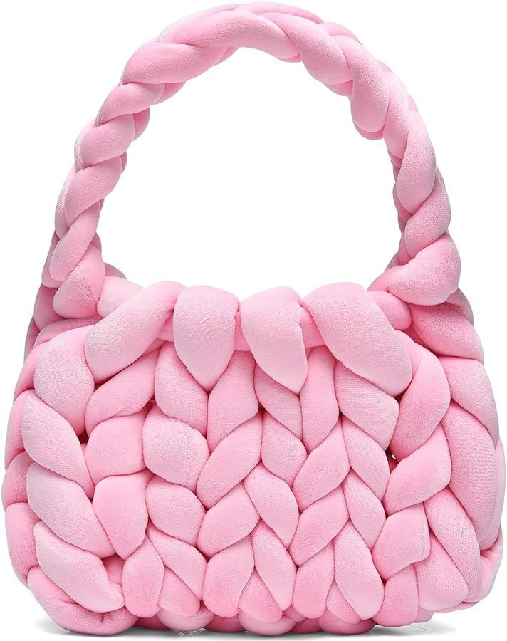Crystal Velvet Woven Mailman Bag