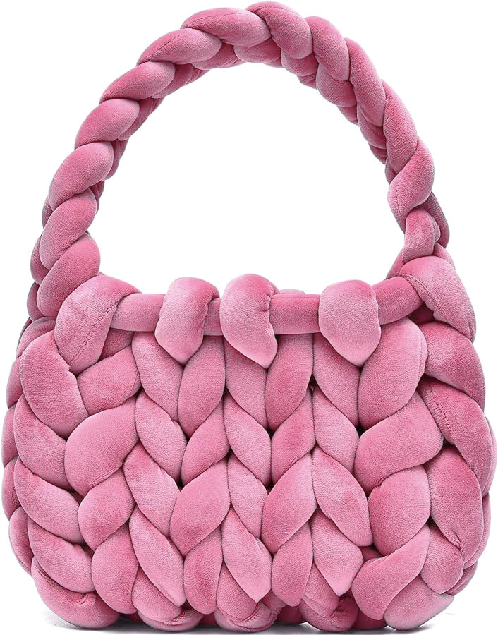 Crystal Velvet Woven Mailman Bag