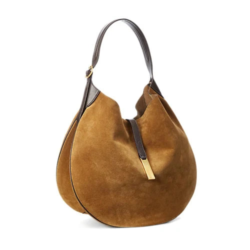 Ruched Leather Crossbody II