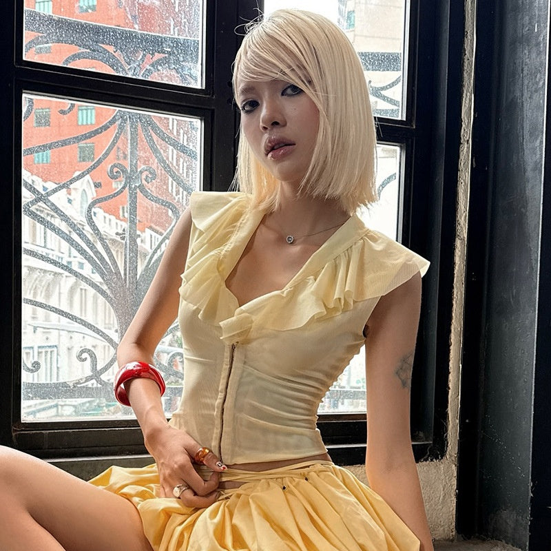 Sunshine Lady Mesh Top