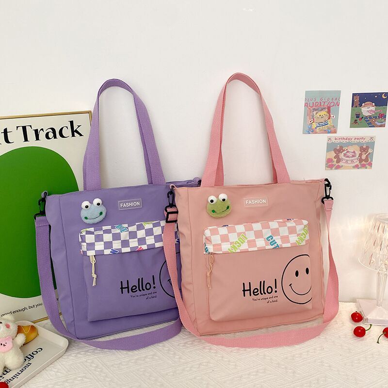 Cartoon Canvas Tote