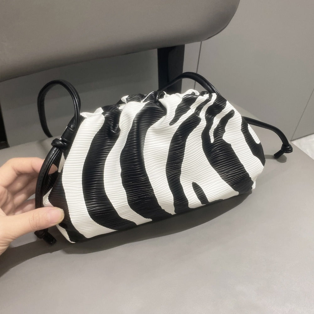Tassel Fringe Bucket Crossbody Bag