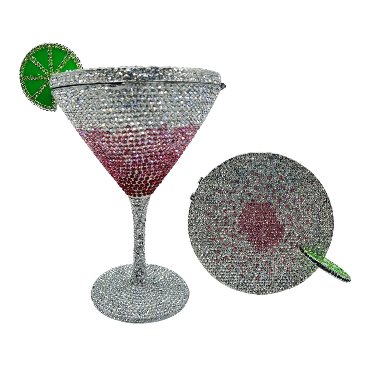 Diamond Studded Cocktail Cup Clutch
