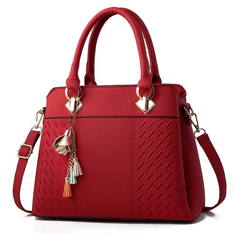 Classic Leather Shoulder Bag