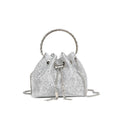 Rhinestone Tassel Diamond Bucket Bag