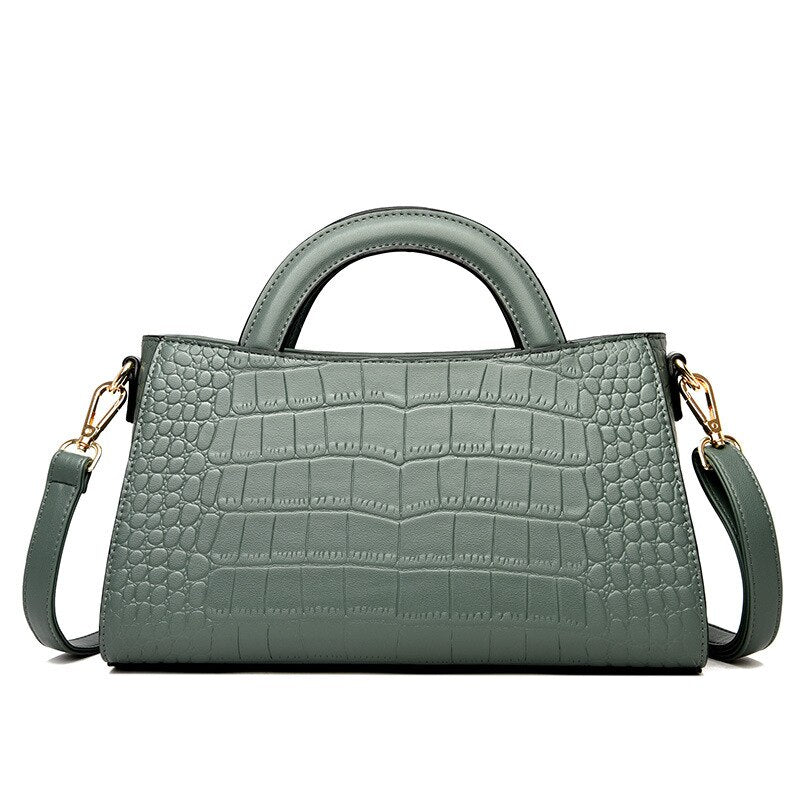 Embossed Luxury Shoulder Bag