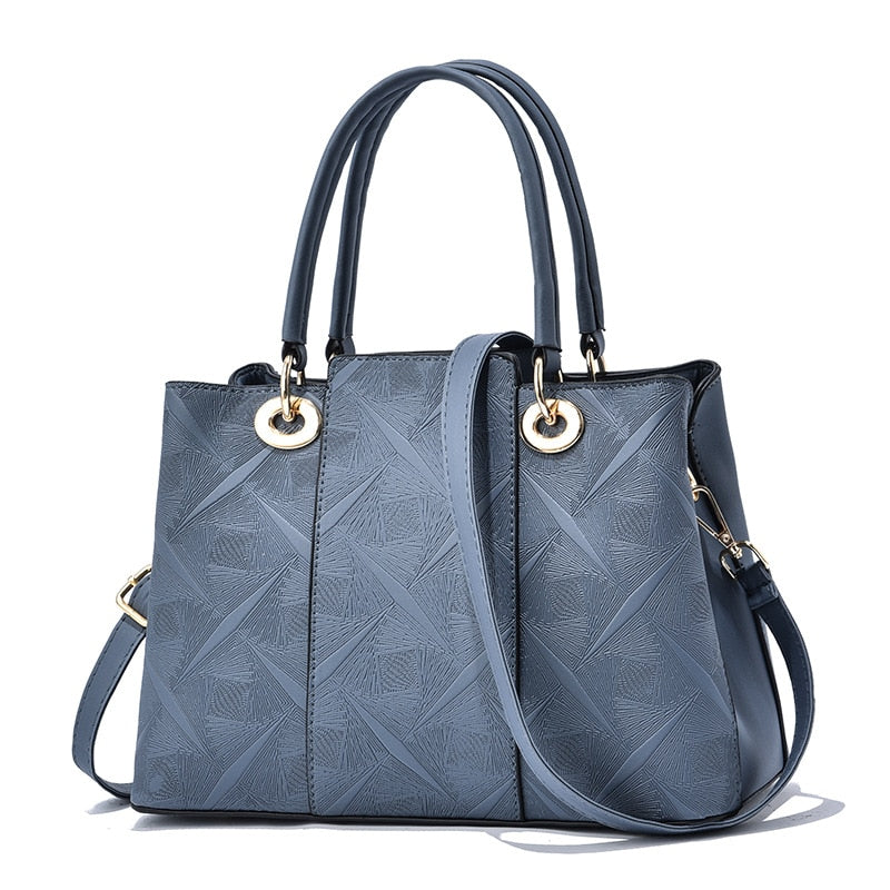 Vintage Top-Handle Leather Tote