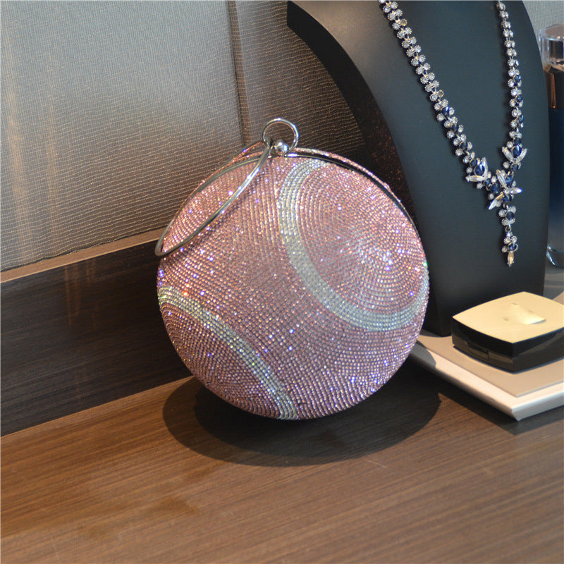 Rhinestone Ball Evening Bag