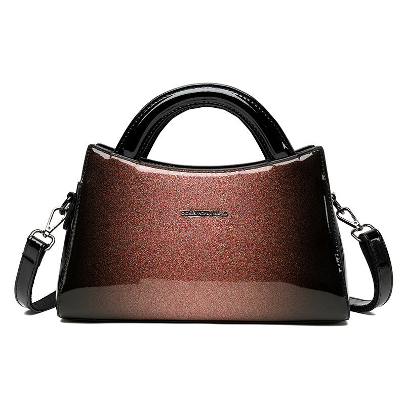 Smooth Leather Shoulder Bag