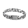 925 Silver Cuban Link Men's Bracelet