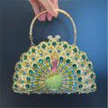 Peacock Diamond Luxury Banquet Clutch