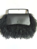 Plush Tassel Crossbody Bag