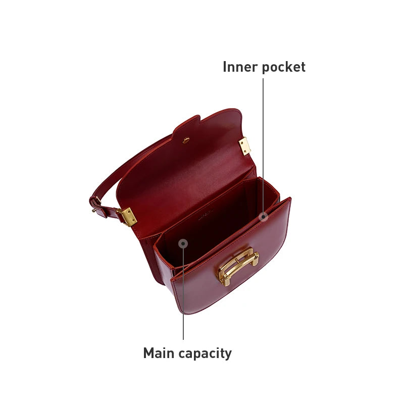 Retro Style Wedding Saddle Handbag