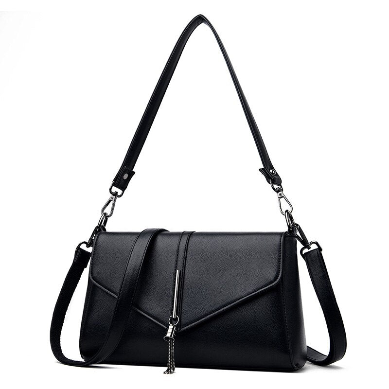 Multi-Color Leather Crossbody