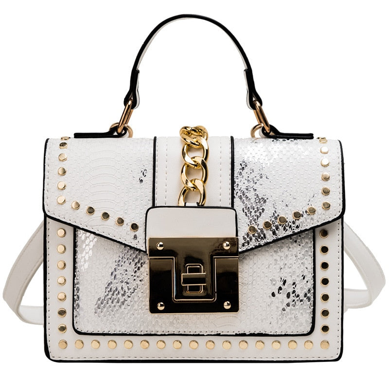 Alligator Chain Envelope Bag