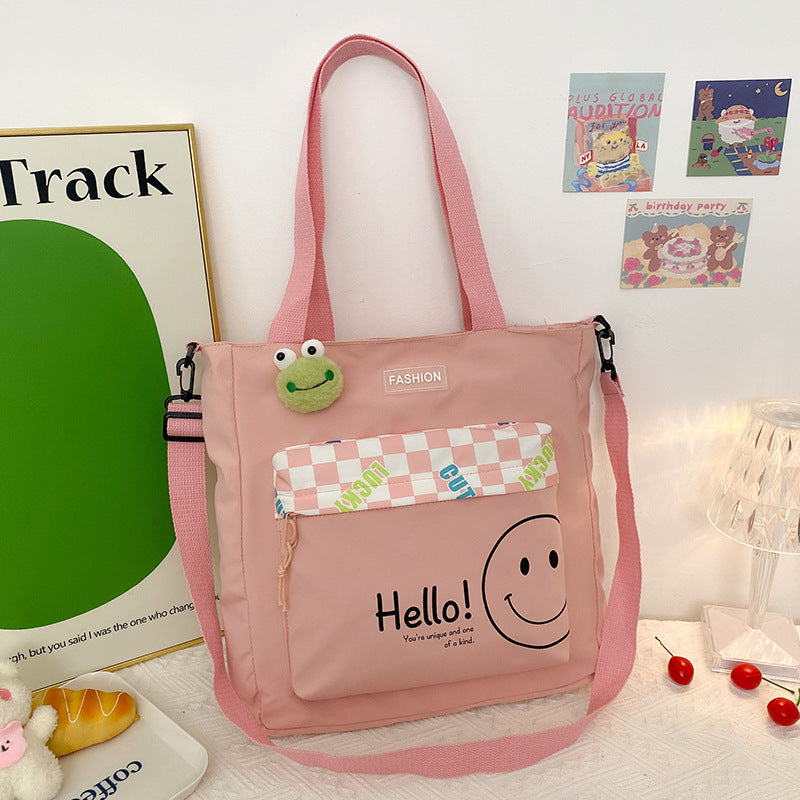 Cartoon Canvas Tote