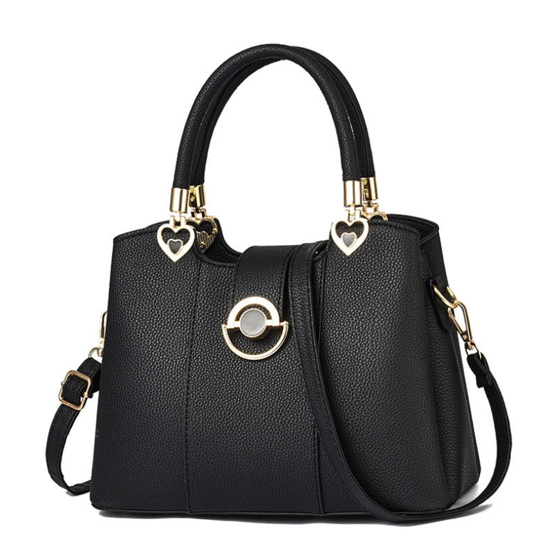 Classic Leather Shoulder Bag