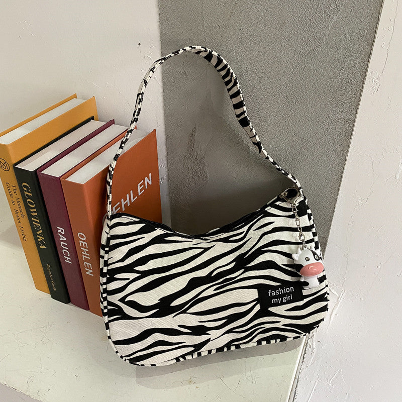 Mini Canvas Messenger Bag