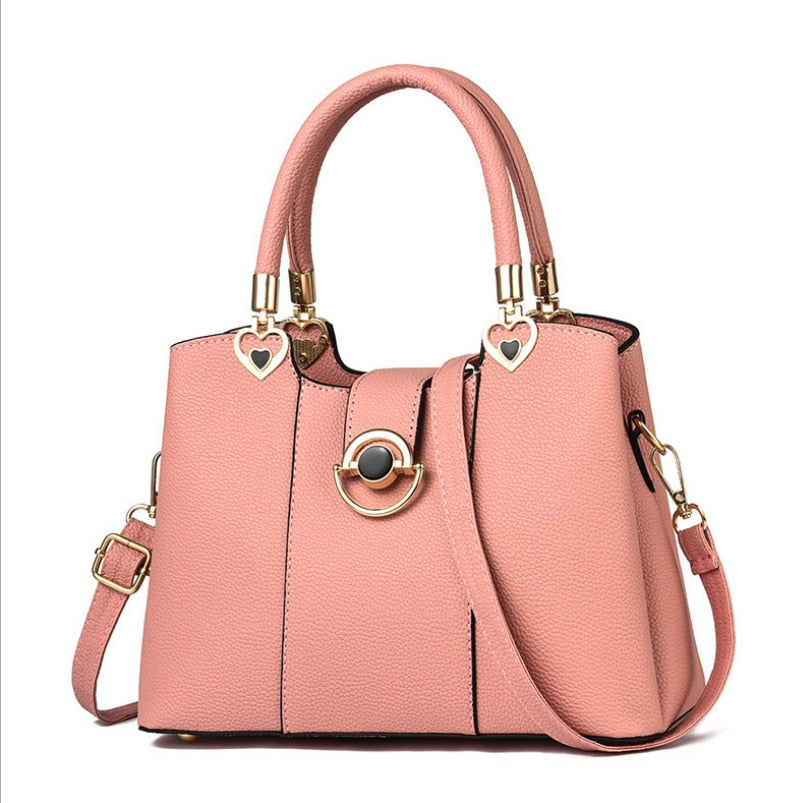 Classic Leather Shoulder Bag