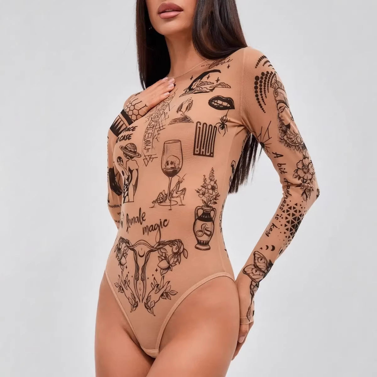 Tattooed Heart Bodysuit