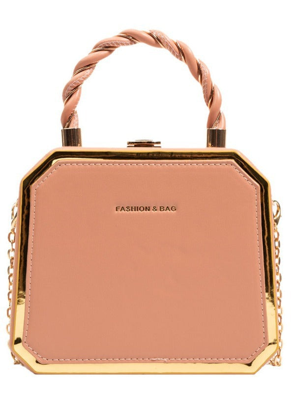 Minimalist Chain Small Square Crossbody