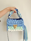 Crochet Tassel Shoulder Bag