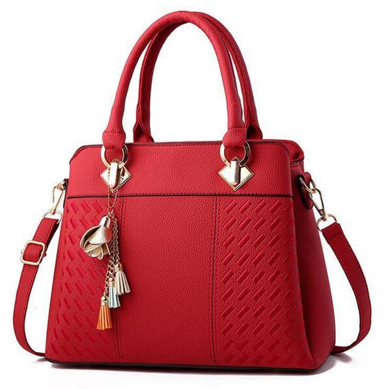 Classic Leather Shoulder Bag