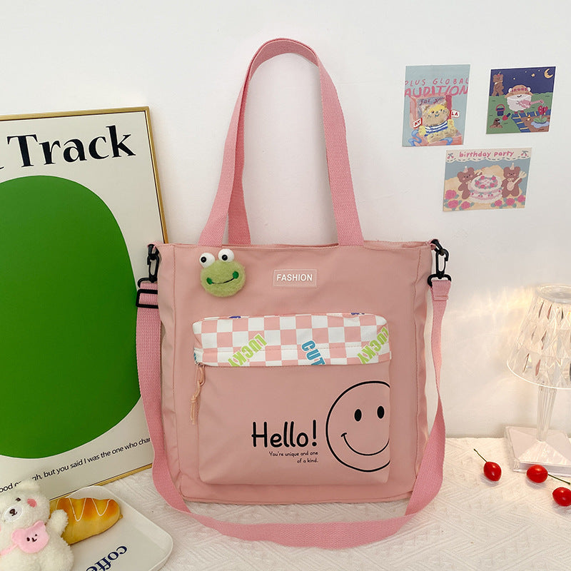 Cartoon Canvas Tote