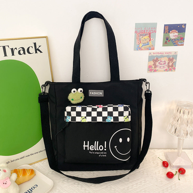 Cartoon Canvas Tote