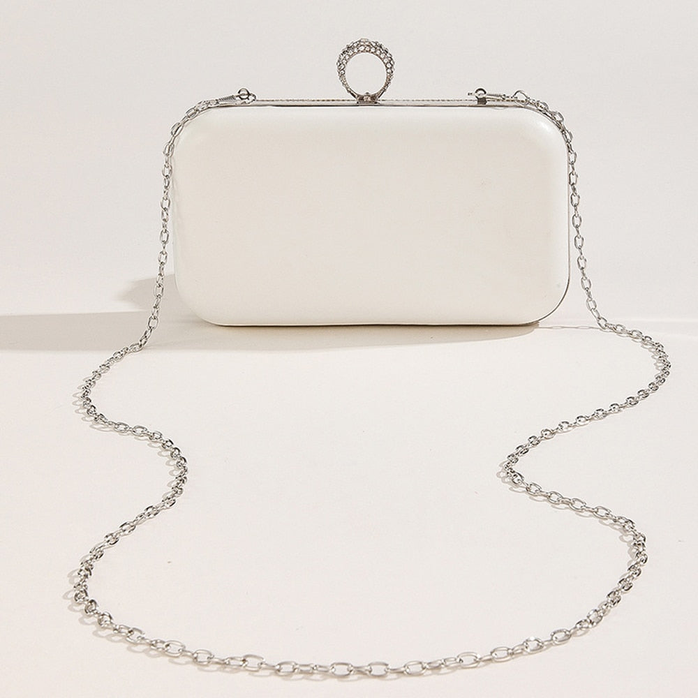 "I Do" Pearl Beaded Bridal Clutch