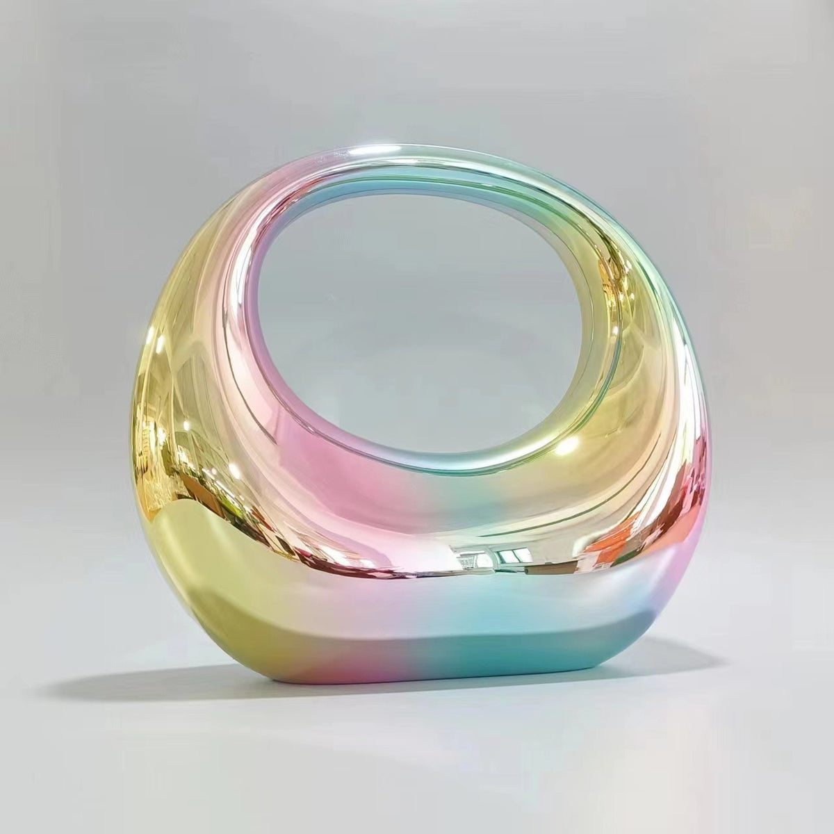 Crescent Acrylic Celebrity Evening Bag