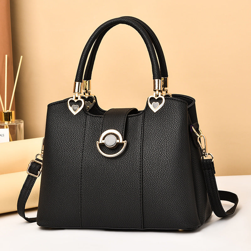 Classic Leather Shoulder Bag