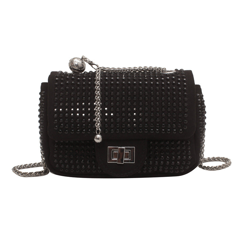 Diamond Chain Small Square Bag