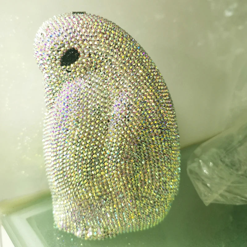 Black Diamond Animal Evening Bag