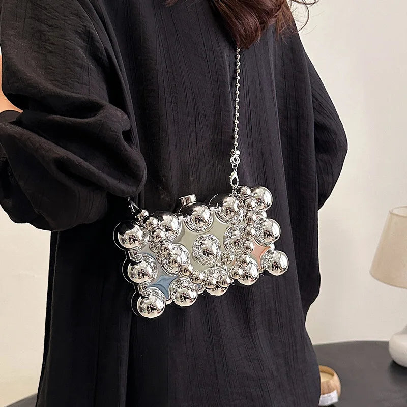 Glitter Sequin Evening Clutch