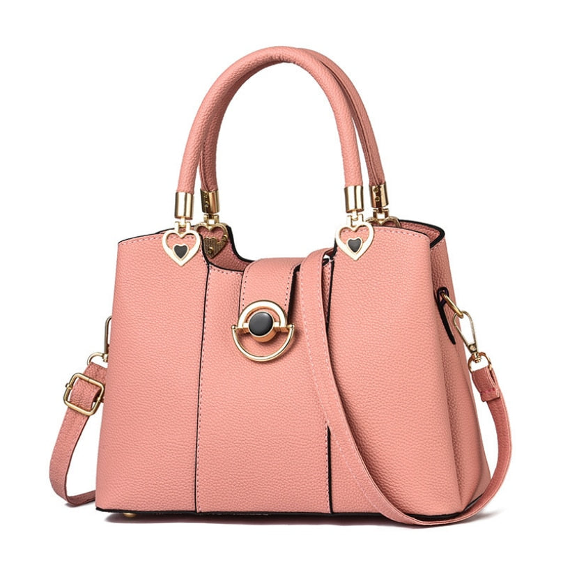 Classic Leather Shoulder Bag