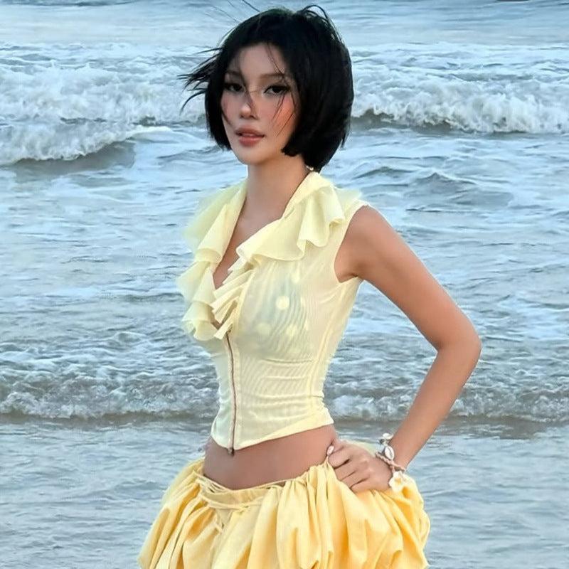 Sunshine Lady Mesh Top