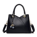 Contrast Stitch Shoulder Bag