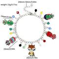Cartoon Anime Pirate Wang An Rabbit Doll Bracelet Stitch Groot Pendant Bracelet
