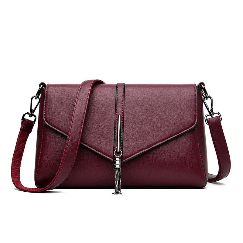 Multi-Color Leather Crossbody